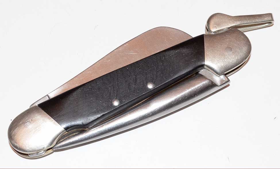 sailing knife with marlin spike